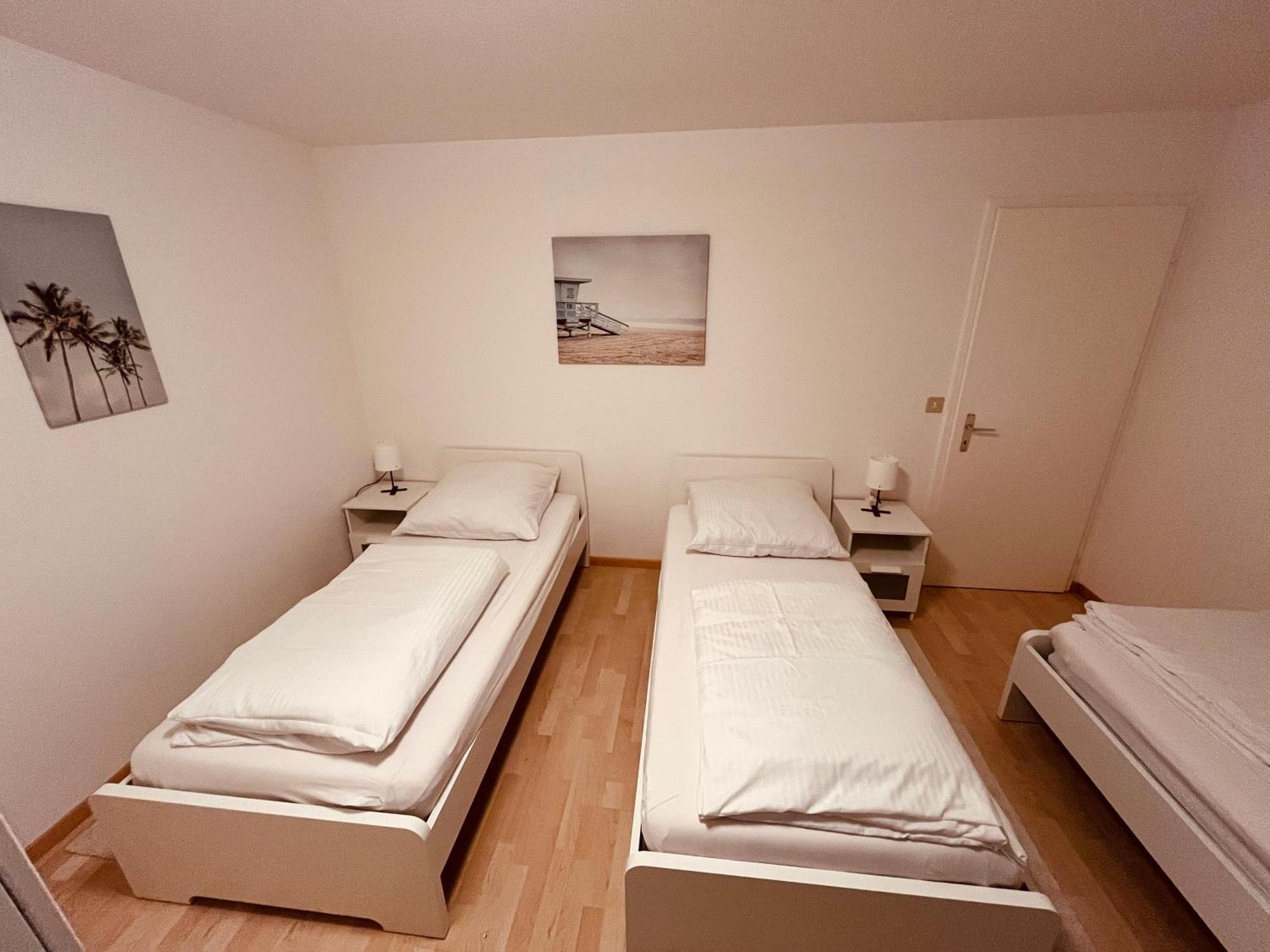 3-Room Apartment For Business Travelers & Families, Free Wifi & Tv With 70 Countries, Dazn, Sky, Netflix & Disney Wynau Luaran gambar