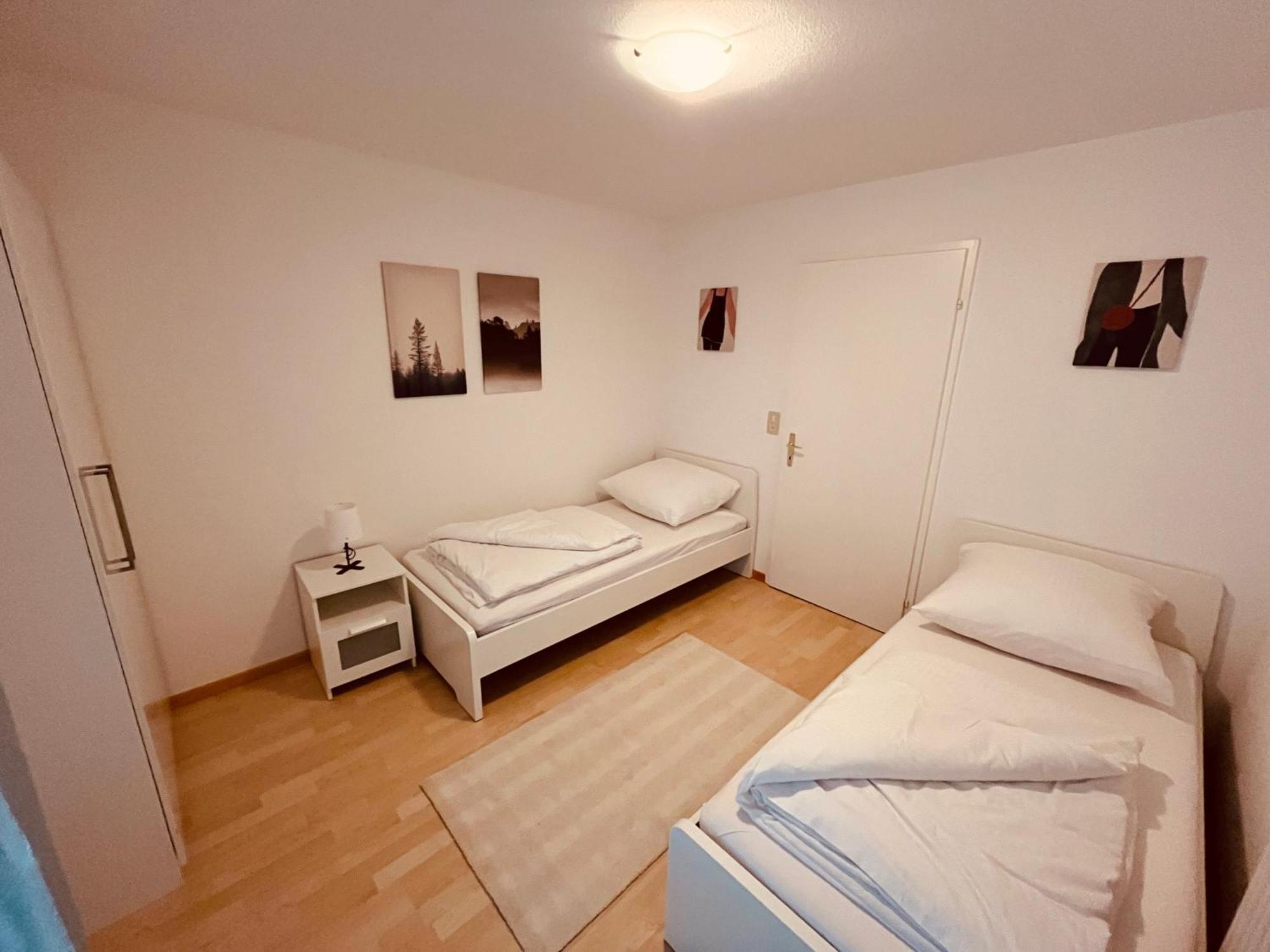 3-Room Apartment For Business Travelers & Families, Free Wifi & Tv With 70 Countries, Dazn, Sky, Netflix & Disney Wynau Luaran gambar