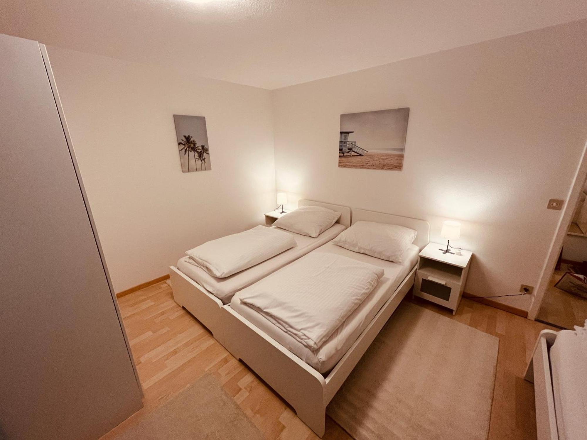 3-Room Apartment For Business Travelers & Families, Free Wifi & Tv With 70 Countries, Dazn, Sky, Netflix & Disney Wynau Luaran gambar